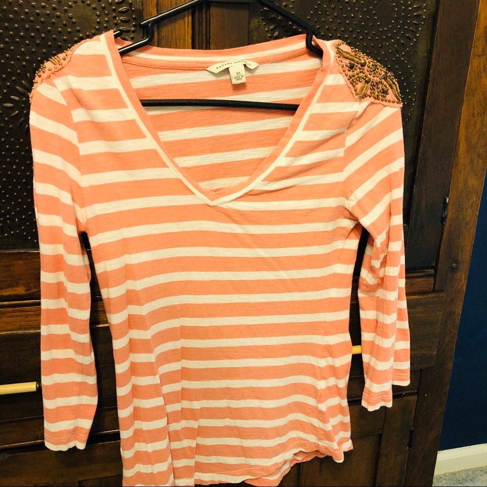 5 for $20 Banana republic 3/4 length studded